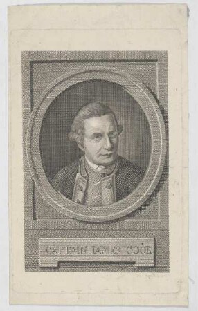 Bildnis des Iames Cook