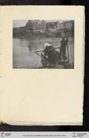 [Mary Devens, The Ferry, Concarneau, halftone reproduction from original ozotype]