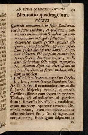 233-237, Meditatio quadragesima octava