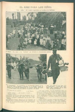 El aire para los niños : Los "pibes" del Anglo-Argentino en la playa de Quilmes