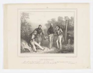 Les Excuses, Blatt 2 der Folge "Album pour 1831"