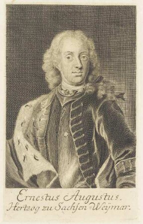 Bildnis des Ernestus Augustus zu Sachsen-Weymar