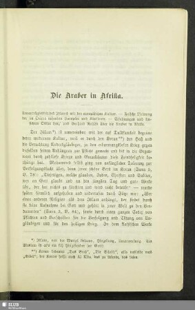 Die Araber in Afrika