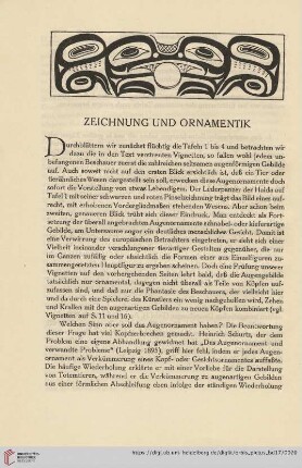 Zeichnung und Ornamentik