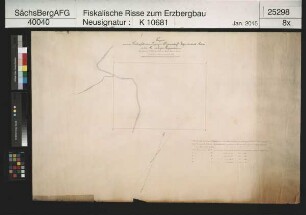 Grubenfeld von Leipziger Wissenschaft Fundgrube oberhalb Boden (Großrückerswalde)