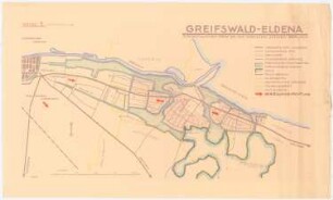Gutachten zur Stadterweiterung, Greifswald-Eldena: Anlage 2: Übersichtsplan 1:10000