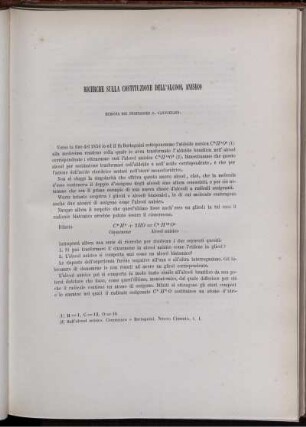 Ricerche Sulla Costituzione Dell' Alcool Anisico
