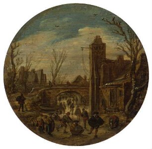 Der Winter (Tondo)