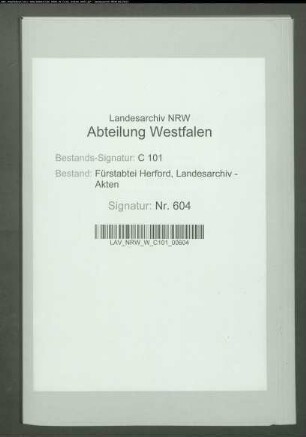 Abtei Herford ./. Eingesessene zu Eilshausen und Lippinghausen wegen eines aufgeworfenen Grabens um den Düsediek