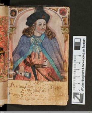 Bildnis von Andreas Weckherlin ( -1501)