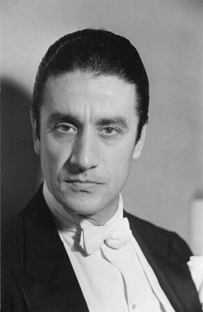Porträt des Dirigenten Sergiu Celibidache : Porträt des Dirigenten Sergiu Celibidache