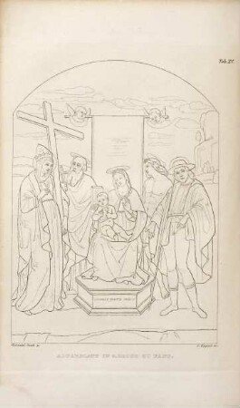 Rafael von Urbino und sein Vater Giovanni Santi : in zwei Theilen mit vierzehn Abbildungen. 3. Theil, [Nachträge] : mit 5 Abbildungen