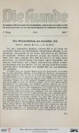 9: Eine Odinsdarstellung aus romanischer Zeit