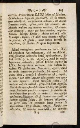 103-105, Aliud exemplum proferam ex hom. XV. ad populum ...