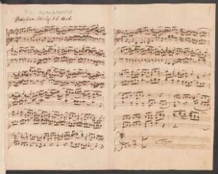 Präludien und Fugen; cemb; A-Dur; BWV 888