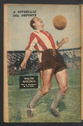 Walter Garceron, half de Estudiantes de Eva Perón - [Fotografía] : Estrellas del deporte