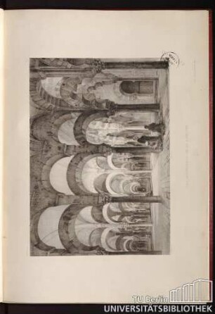 Pl. 5. Cordoue. Vue intérieure de la mosquée.