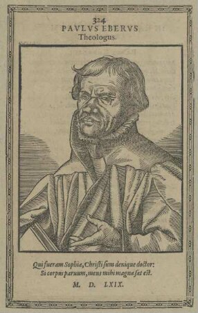 Bildnis des Paul Eber