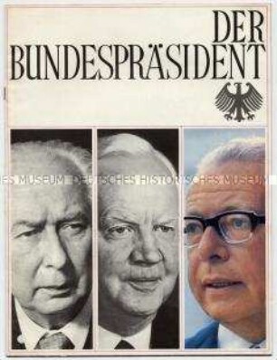 Sonderdruck der Bundeszentrale für politische Bildung über Gustav Heinemann