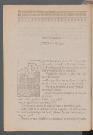 Capítulo XXXVI - ¿Loco también?