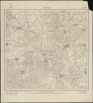 Meßtischblatt 2173 : Klepzig, 1911 : Klepzig. - Aufn. 1900, hrsg. 1902, einz. Nachtr. 1911. - 1:25000. - [Berlin]: Reichsamt für Landesaufnahme, 1911. - 1 Kt.