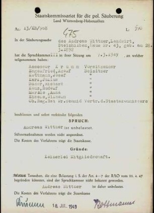 Wittner, Andreas