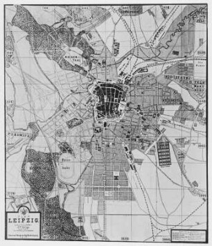 Stadtplan Leipzig