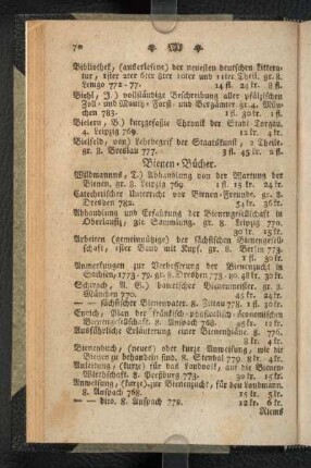 Bienen-Bücher.