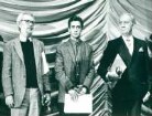 IFF 1985. Preisverleihung Silberner Bär für Robert Benton, Ian Pringle, Fernando Fernán Gómez