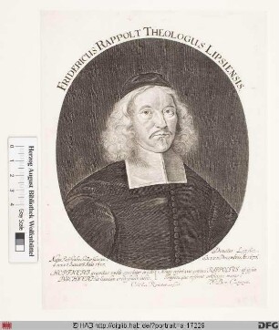 Bildnis Friedrich Rappolt