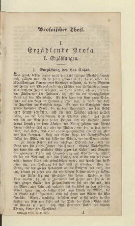 Prosaischer Theil
