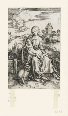 Maria mit der Meerkatze
