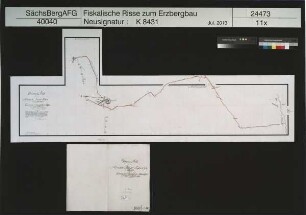 Römisches Reich Tiefer Erbstolln und Getreue Einigkeit Fundgrube im Jugler Gebirge bei Johanngeorgenstadt