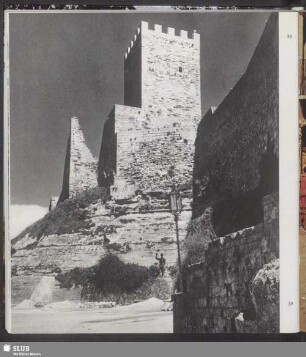 Auf dem Lombardischen Kastell in Enna