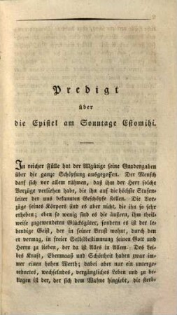 Ueber die Liebe, als des Christen beste Gabe
