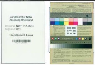 Entnazifizierung Laura Dienstknecht , geb. 13.03.1898 (Serviererin)