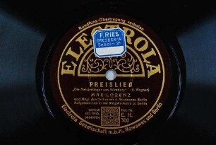 Preislied : "Die Meistersinger von Nürnberg" / (R. Wagner)