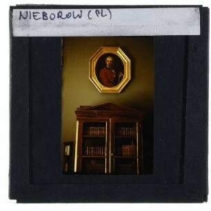 Nieborów, Schloss Nieborów : Bibliothek