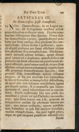 29-70, Articulus III.