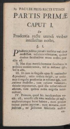 Partis Primae