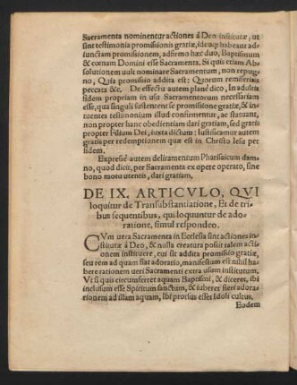 De IX. Articulo ...