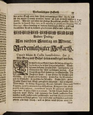 55-62, Andere Predig am vierdten Sonntag im Advent