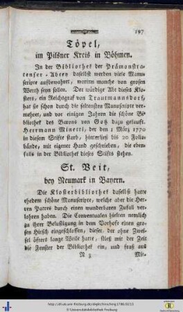St. Veit.