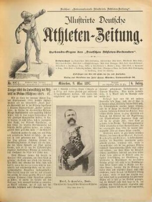 Illustrirte deutsche Athletenzeitung : internationale Zeitschrift für alle Zweige des Kraft-Sports; Verbands- und Kreisorgan des Deutschen Athleten-Verbandes .... 6. 1897, März - Dezember (ab 28.3. = Nr. 221)