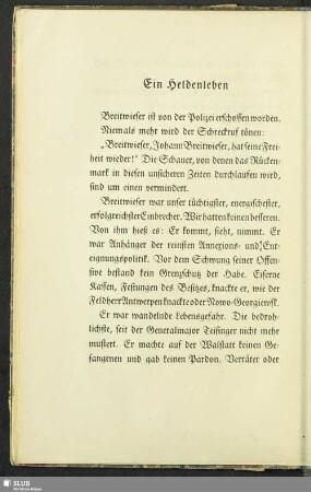 Ein Heldenleben