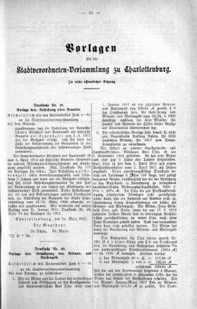 In nichtöffentlicher Sitzung. (48,49), 18. April 1917