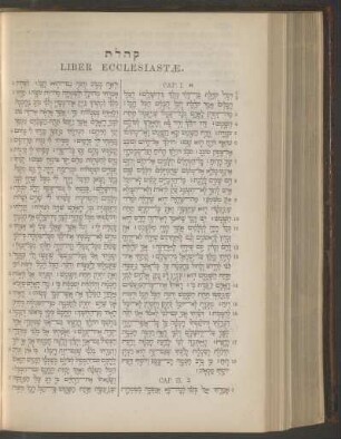 Liber Ecclesiastae