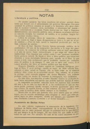 Literatura y política