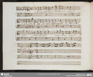 Recitativo: Altra speme da te bella non chieggio