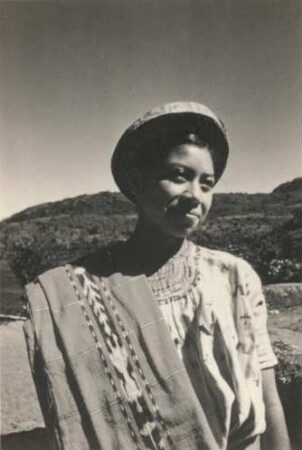Guatemala. Junge Frau aus dem Volk der Maya aus dem Hochland am Atitlán-See
